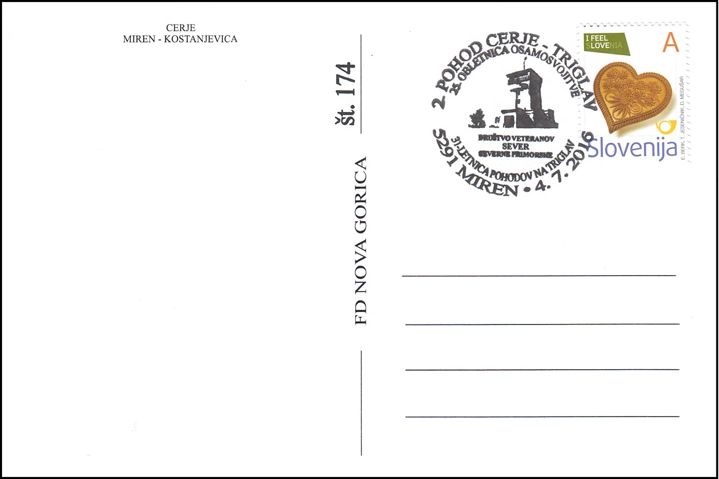 2. POHOD CERJE - TRIGLAV 25. OBLETNICA OSAMOSVOJITVE